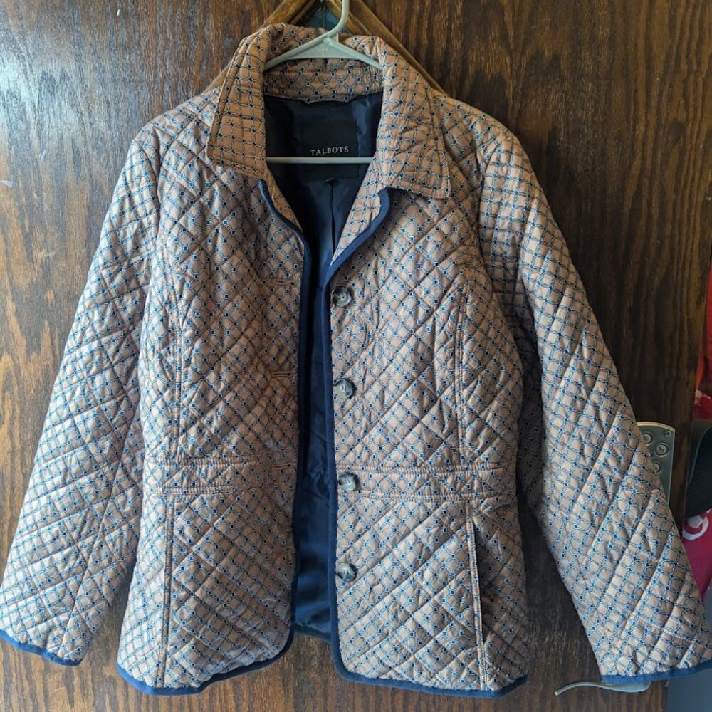 Women's Talbots quilted jacket